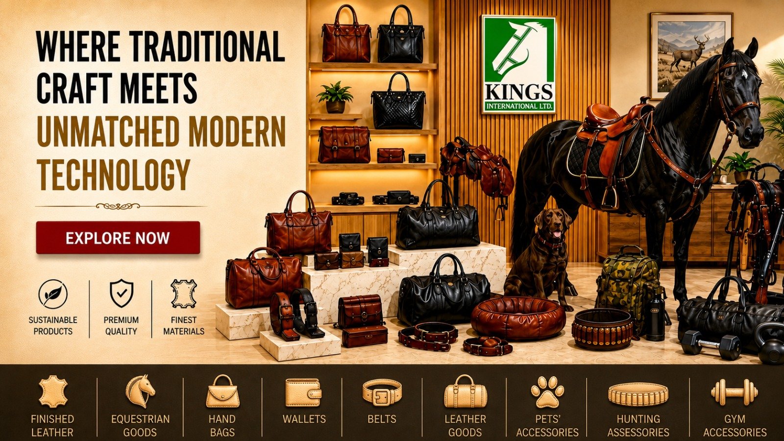 Kings International - where traditional craft meets modern technology