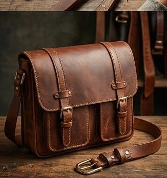 Leather bags and travel goods